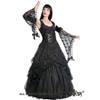 Sinister - 914 Long dress - Black Product image